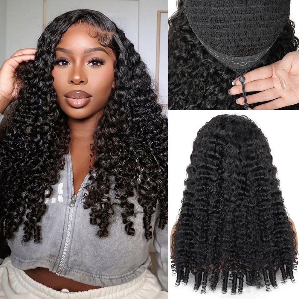 Human Hair Wigs - Wig Rambut Manusia Asli Warna Alami