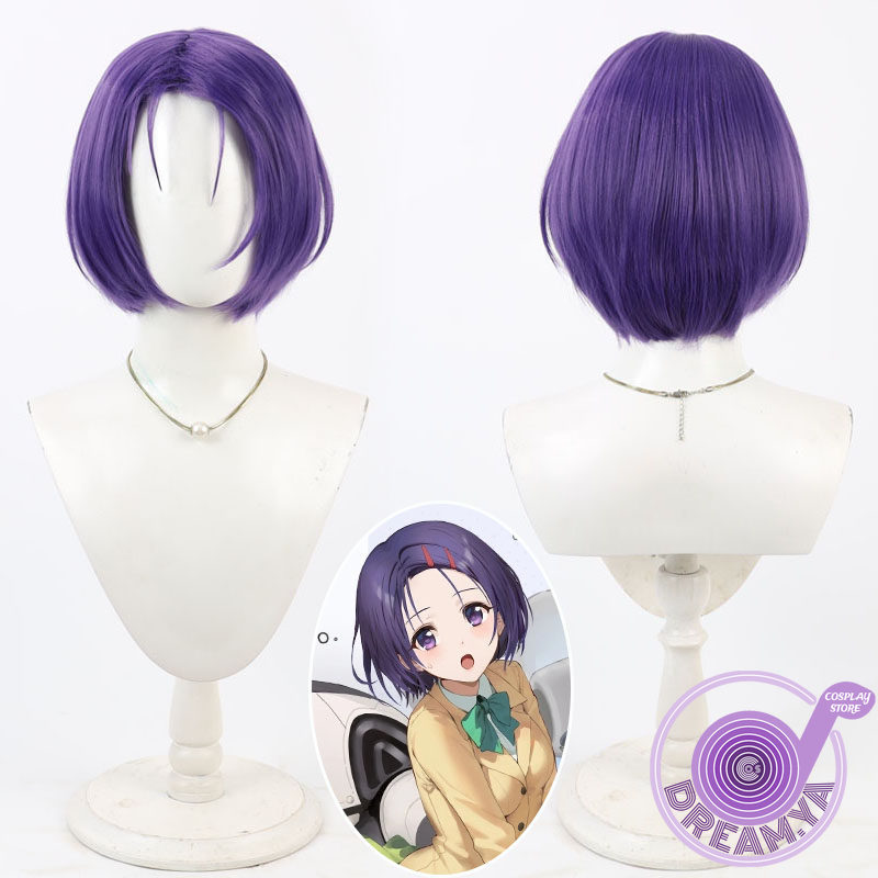 Synthetic Wigs - Wig Cosplay Sairenji Haruna Rambut Sintetis