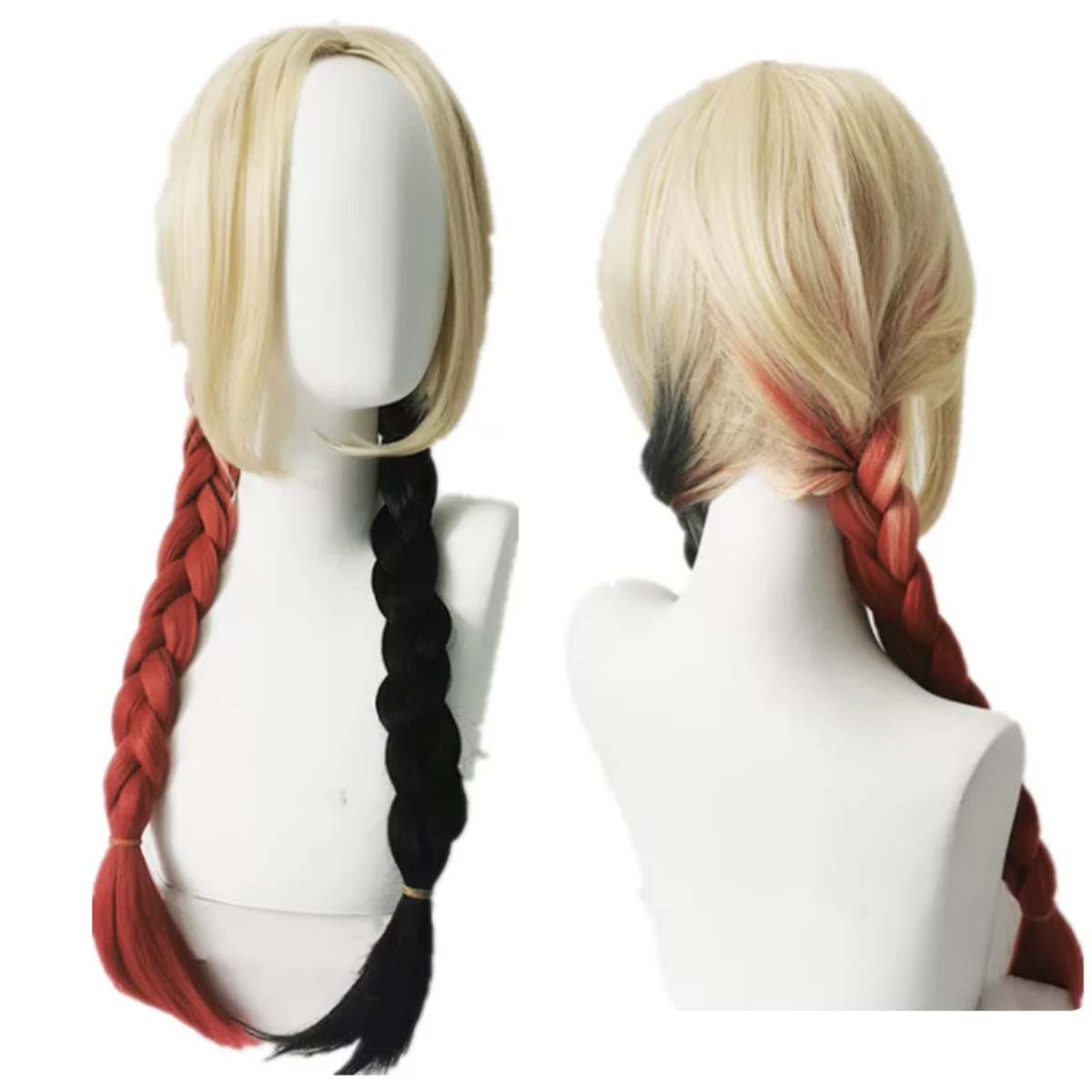 Synthetic Braided Wigs For Black Women - Wig Cosplay Wanita Quinn Harley 2