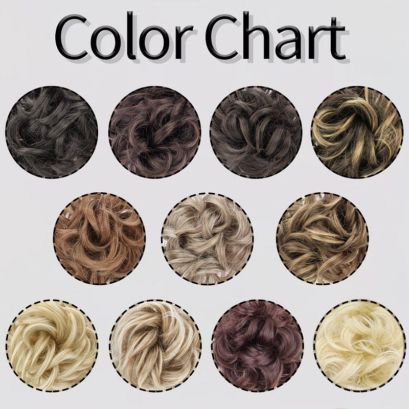 Jepit Rambut Sintetis Model Me - Claw Clip Messy Bun Hair Piece ulasan dan harga