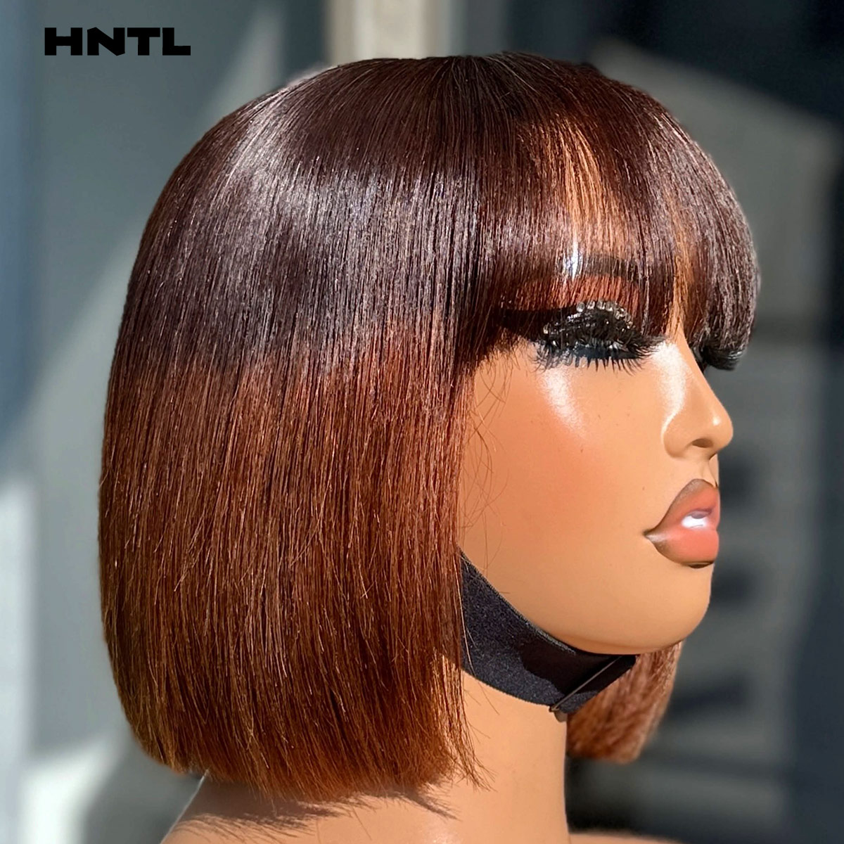 Wig Bob Tanpa Lem 2by6 Closure - Pre Parted 13X4 Lace Front Bob Wig ulasan dan harga
