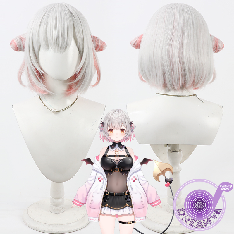 Wig Cosplay Suou Patra Vtuber  - Synthetic Wigs ulasan dan harga