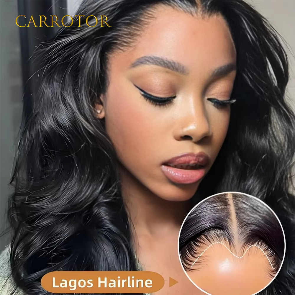Wig Rambut Asli Lagos Hairline - Human Hair Wigs ulasan dan harga