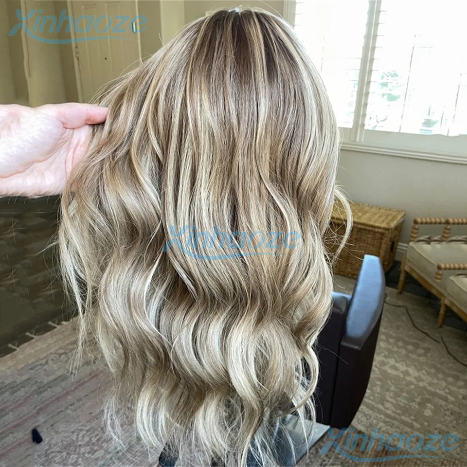 # Wig Sorot 8/613 Rambut Manus - 613 Blonde Body Wave Lace Front Wig ulasan dan harga