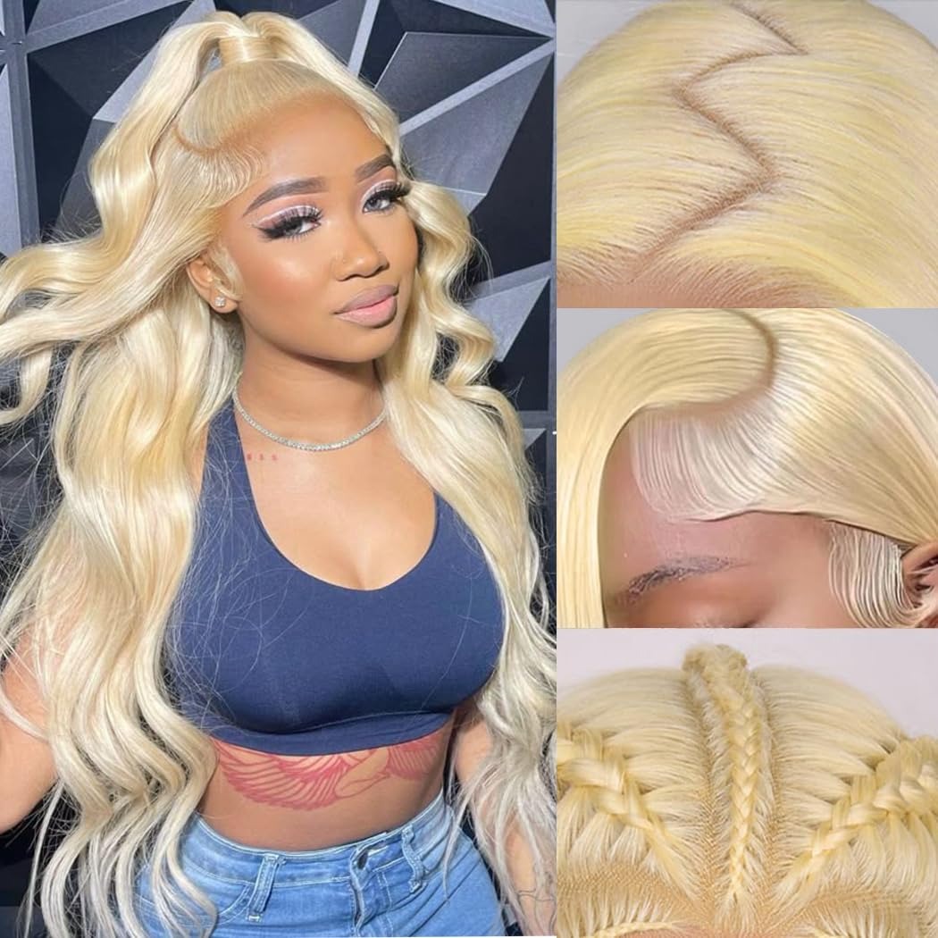 Wig Lace Frontal HD 613, Kepad - 613 Blonde Body Wave Lace Front Wig ulasan dan harga