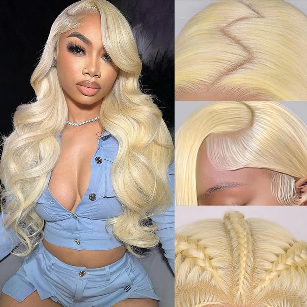 Wig Lace Frontal HD 613, Kepad - 613 Blonde Body Wave Lace Front Wig ulasan dan harga