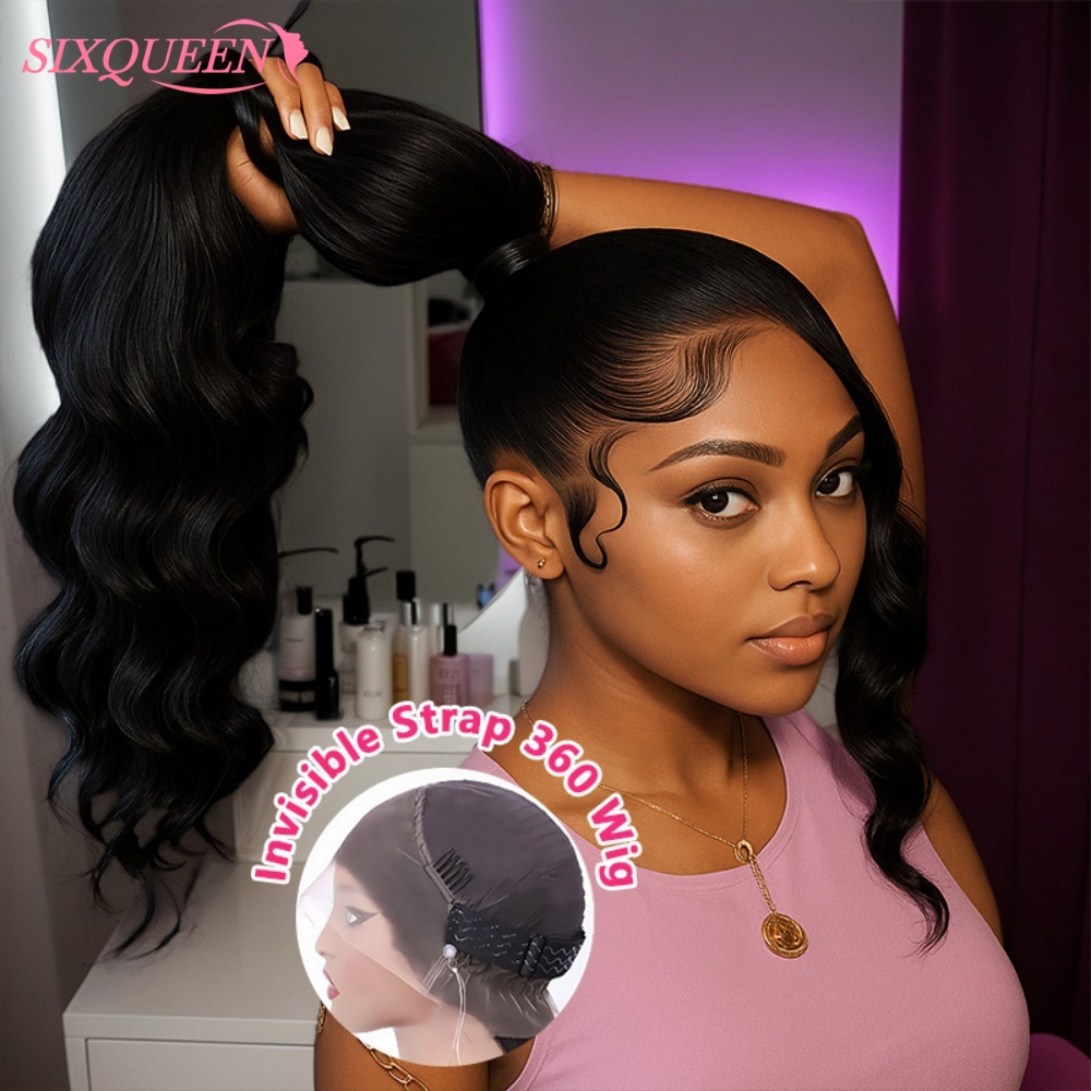 Wig HD 360 Full Lace dengan Ta - Lace Front Wigs ulasan dan harga