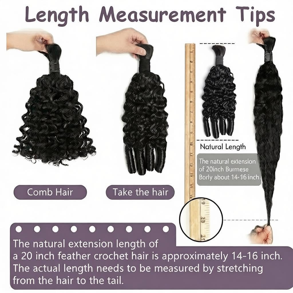 Rambut Manusia Untuk Kepang Bo - Water Wave Bulk Human Hair For Braiding ulasan dan harga