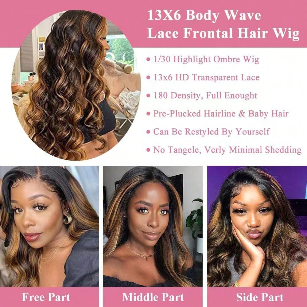 Wig rambut manusia dengan mode - Hd Lace Frontal Wig Human Hair Pre Plucked ulasan dan harga