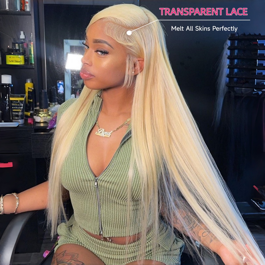 Wig Rambut Manusia 13x6 Lace F - 613 Blonde Body Wave Lace Front Wig ulasan dan harga