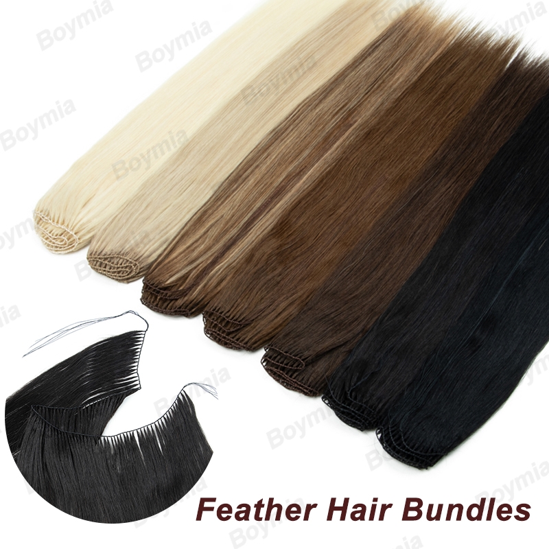 Ekstensi Rambut Bulu, Bundel R - Invisible Tape In Extensions Real Hair ulasan dan harga