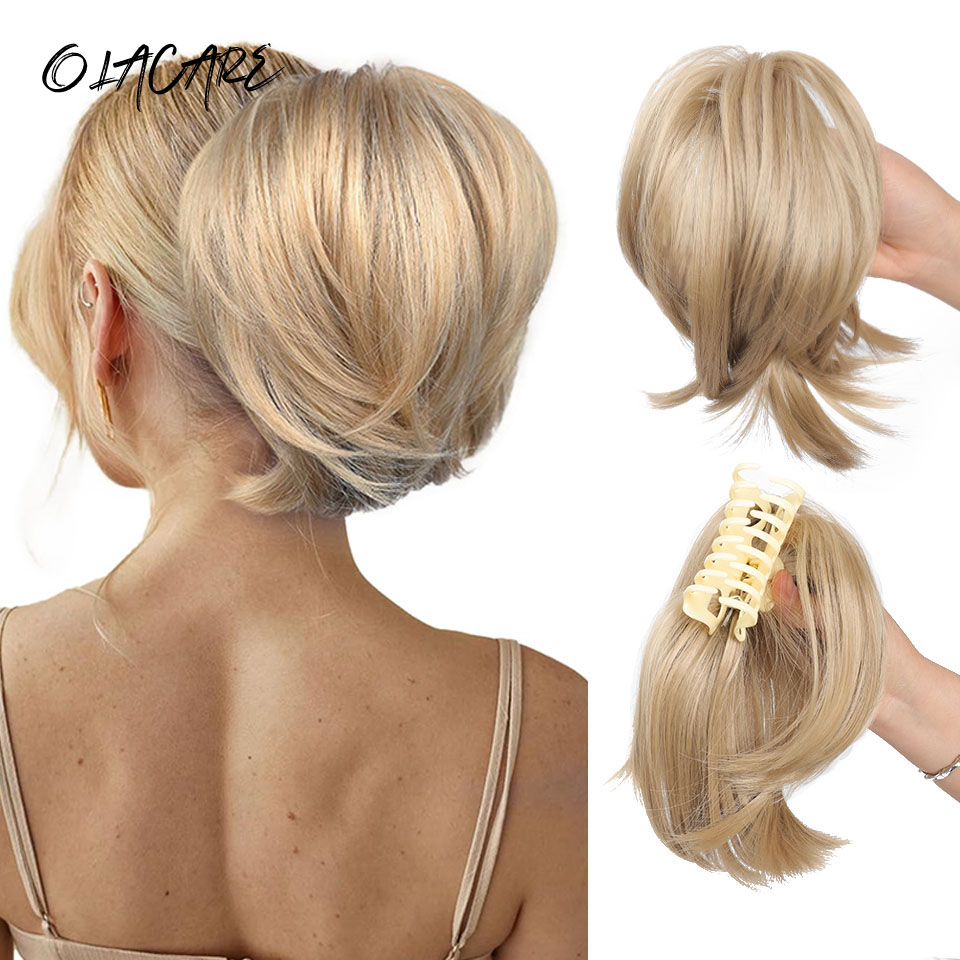 Hiasan rambut cepol berantakan - Claw Clip Messy Bun Hair Piece ulasan dan harga
