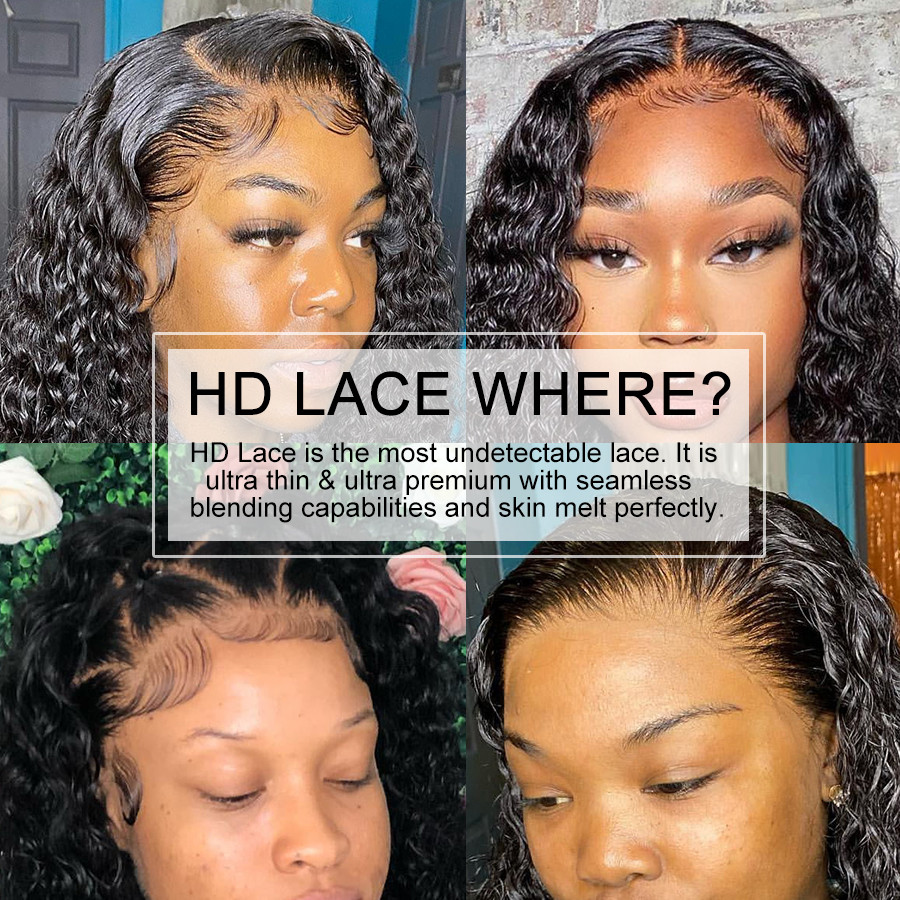 Wig Rambut Manusia Ultra Fitte - Hd Lace Frontal Wig Human Hair Pre Plucked ulasan dan harga