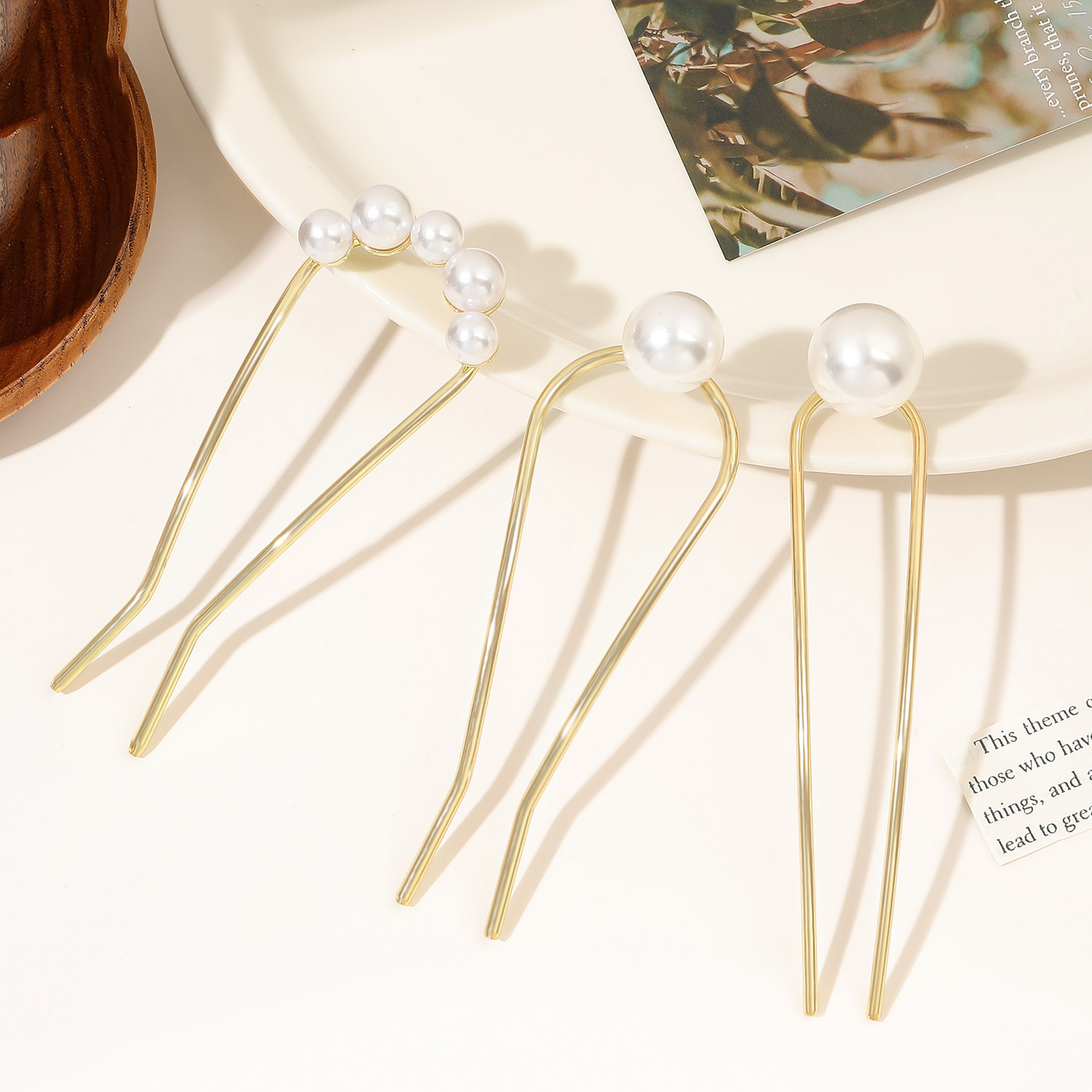 Jepit Rambut Bentuk U Vintage  - Hair Bundles ulasan dan harga
