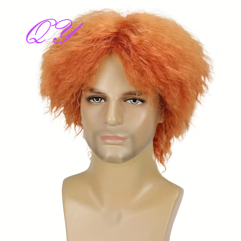 Wig Keriting Afro Pendek Orany - Synthetic Wigs ulasan dan harga