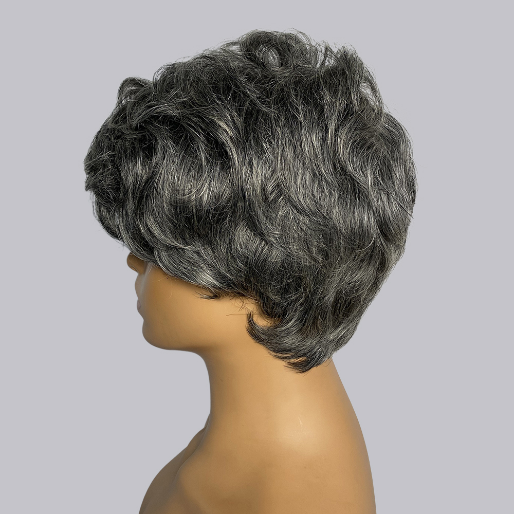 Wig Rambut Manusia Model Pixie - Short Pixie Cut Wig Human Hair Cheap ulasan dan harga