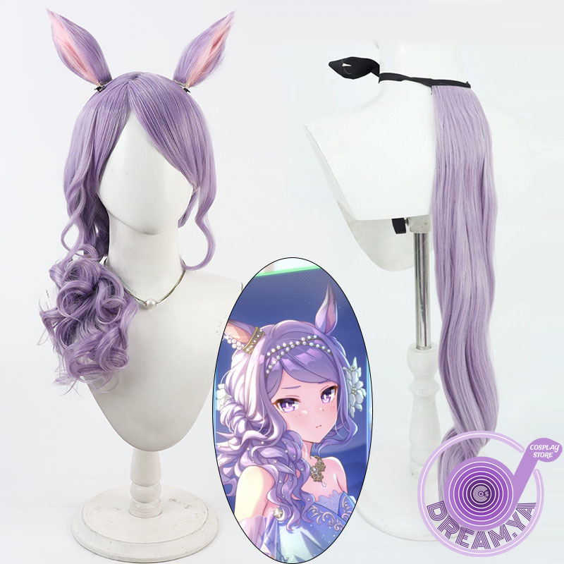 Wig Cosplay Mejiro Umamusume P - Synthetic Wigs ulasan dan harga