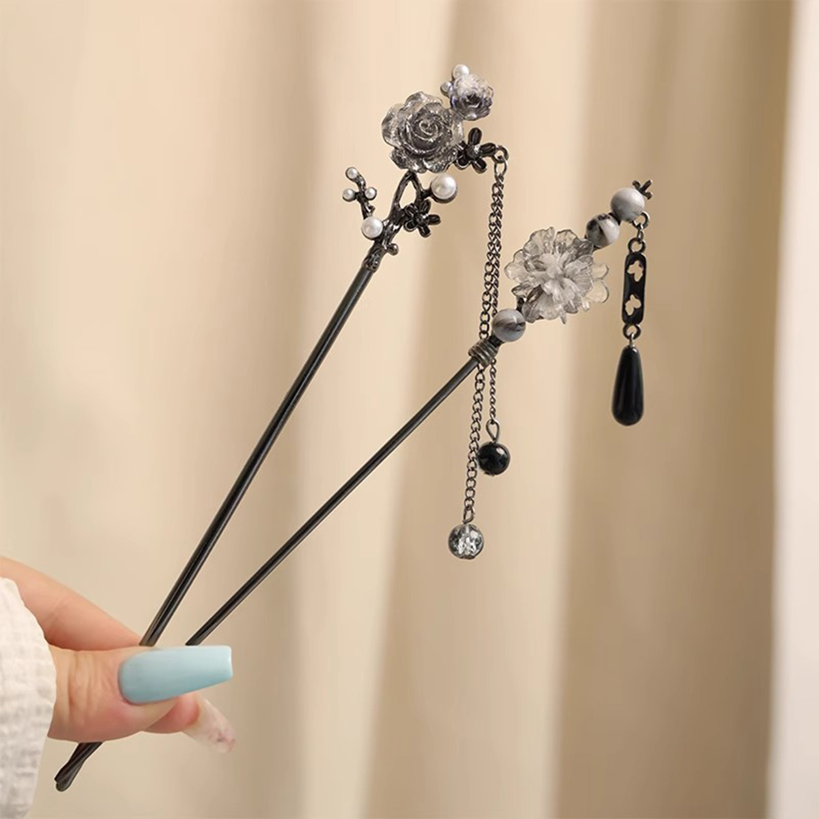 Tusuk Konde Bunga Elegan, Jepi - Hair Bundles ulasan dan harga