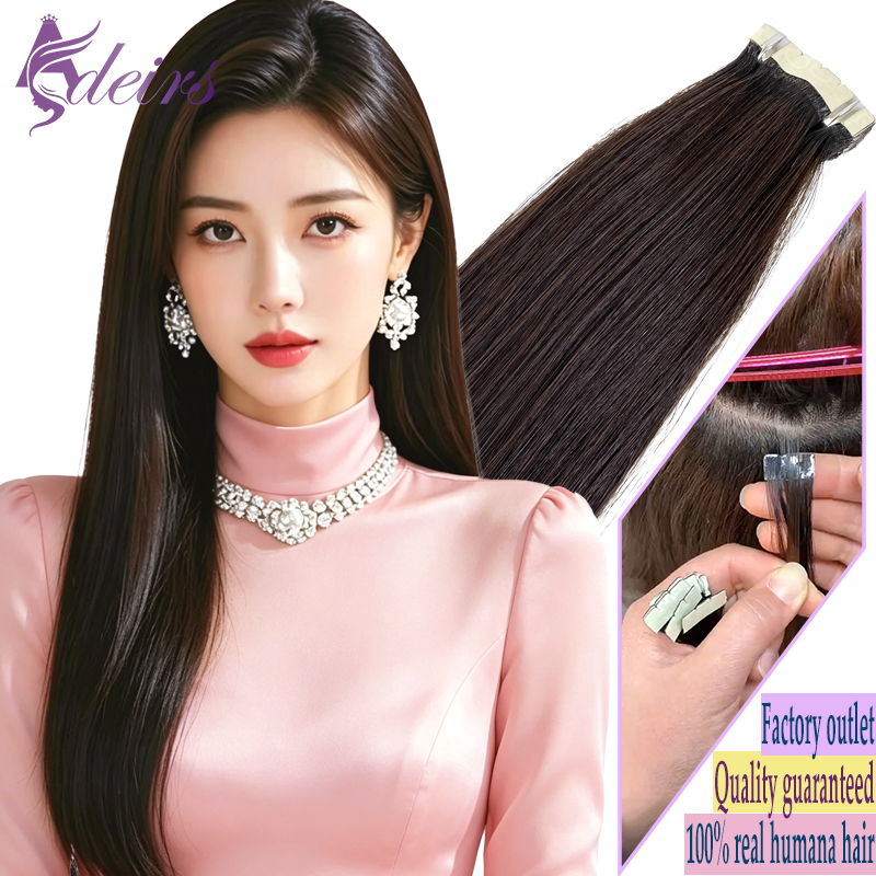Adeir pita Mini dalam ekstensi - Invisible Tape In Extensions Real Hair ulasan dan harga