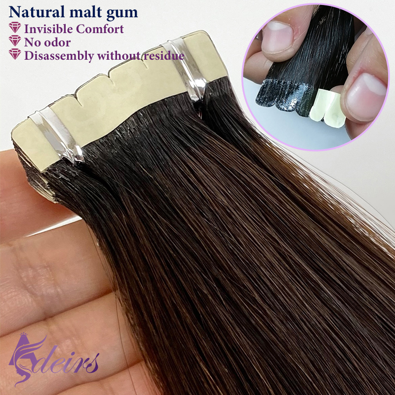 Adeir pita Mini dalam ekstensi - Invisible Tape In Extensions Real Hair ulasan dan harga