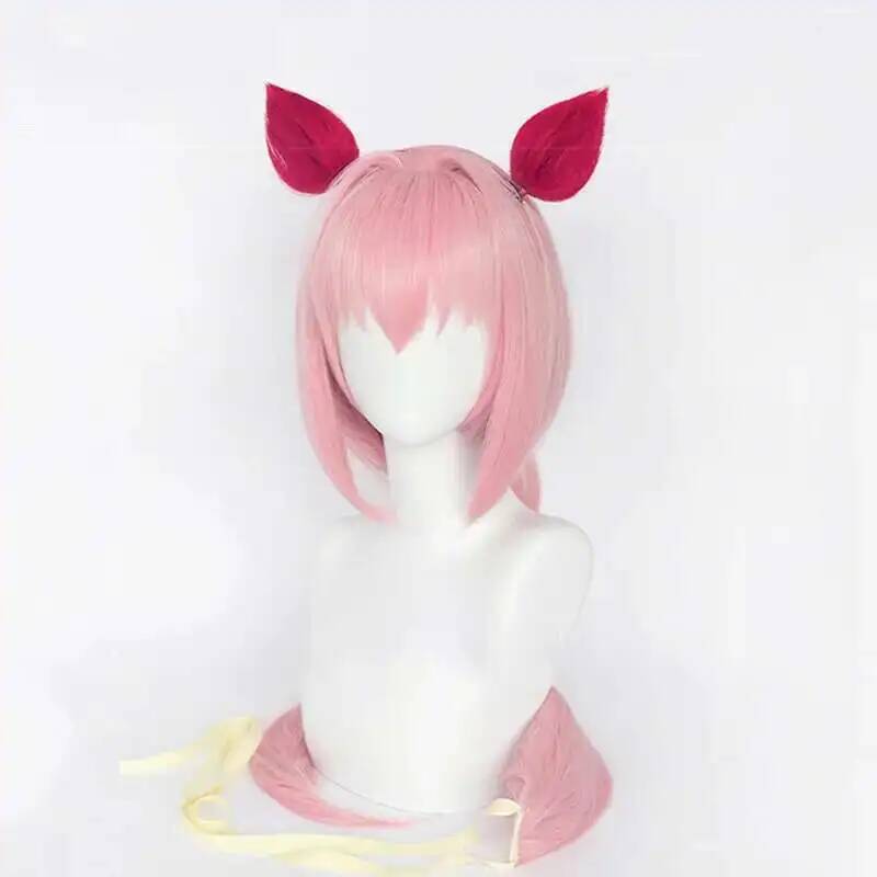 Wig Cosplay Uma Musume Haru Ur - Synthetic Wigs ulasan dan harga